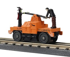 MTH-Electric O HOLLW'N HAND CAR ORANGE