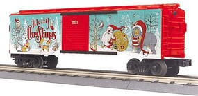 MTH-Electric O 2021 Christmas Boxcar