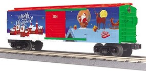 MTH-Electric O Christmas Boxcar Santa