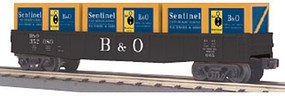 MTH-Electric O-27 Gondola w/Crates, B&O MTH-Electric O-27 Gondola w/Crates, B&O