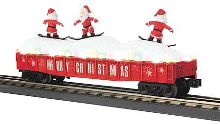 electric xmas train