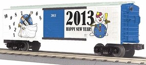 MTH-Electric O New Years 2013 Boxcar