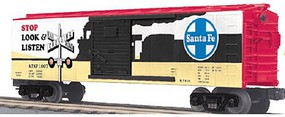 MTH-Electric SF BOX CAR W/LEDS MTH-Electric SF BOX CAR W/LEDS