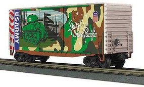 MTH-Electric O-27 40' High Cube Box, US Army/Spirit of UP MTH-Electric O-27 40' High Cube Box, US Army/Spirit of UP