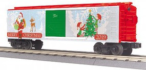 MTH-Electric O 2019 Christmas Boxcar