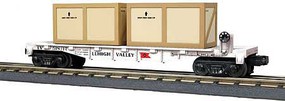 MTH-Electric O-27 Flat w/2 Crates, LV MTH-Electric O-27 Flat w/2 Crates, LV