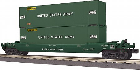 MTH-Electric US ARMY HUSKY STACK CAR