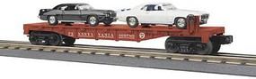 MTH-Electric NYA PRR Flat Car w/(2) '69 Firebird MTH-Electric NYA PRR Flat Car w/(2) '69 Firebird