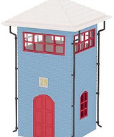MTH-Electric O Trackside Yard Tower, North Pole MTH-Electric O Trackside Yard Tower, North Pole