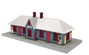 MTH-Electric O Country Passenger Station, North Pole w/Lights MTH-Electric O Country Passenger Station, North Pole w/Lights