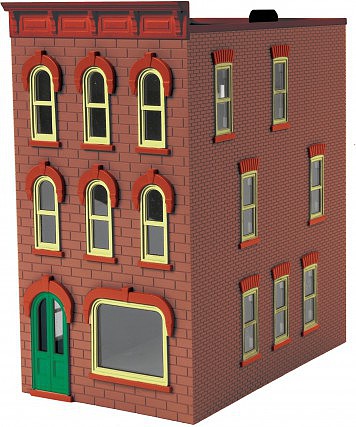 MTH-Electric DUSTY RED TOWN HOUSE #1