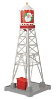 MTH-Electric O Christmas #193 Industrial Water Tower w/LED's