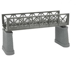 MTH-Electric HO KIT Girder Bridge, Silver MTH-Electric HO KIT Girder Bridge, Silver