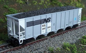 Motrack Coal Ld RD4 Hppr 3/ N-Scale (3) Motrack Coal Ld RD4 Hppr 3/ N-Scale (3)