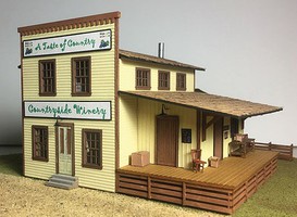 Motrack Countryside Winery Laser-Cut Wood Kit 3 x 4'' 7.6 x 10.2cm N-Scale Motrack Countryside Winery Laser-Cut Wood Kit 3 x 4'' 7.6 x 10.2cm N-Scale