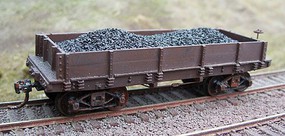 Motrack Coal Ld 28' Gond 2/ HO-Scale (2) Motrack Coal Ld 28' Gond 2/ HO-Scale (2)