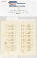 Motrack Chairs /16 HO-Scale Motrack Chairs /16 HO-Scale