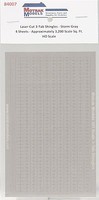 Motrack 3Tab Shngls Strm Gry 4/ HO-Scale (4) Motrack 3Tab Shngls Strm Gry 4/ HO-Scale (4)