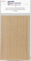 Motrack Rndm Wdth Shk Shngls 4/ HO-Scale (4) Motrack Rndm Wdth Shk Shngls 4/ HO-Scale (4)