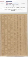Motrack Rndm Wdth/Lth Shk 4/ HO-Scale (4) Motrack Rndm Wdth/Lth Shk 4/ HO-Scale (4)