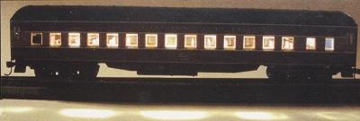 Miniatronics Passenger Car Interior Lighting Kit (Yeloglo) Model Railroad Lighting #100ycl01