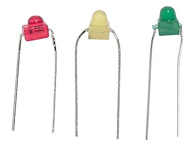 Miniatronics 1.5mm Dia. LED (6ea) Red, Green, Yellow (18) Model Railroad Electrical Accessory #1200018