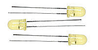 Miniatronics 5mm Dia. Blinker/Flasher LED Yellow (3) Model Railroad Light Bulb #1215303