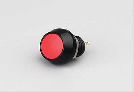 Miniatronics Illuminated Latching Push Button Switches Red - 2-Pack w/Resistors