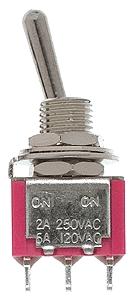 Miniatronics Miniature Toggle Switches SPDT 5Amp 120V pkg(8) Model Railroad Electrical Accessory #3621008