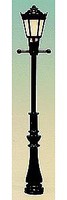 Miniatronics Gas Lamppost (Black) 5cm HO Scale Model Railroad Lighting #7200901