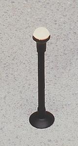 Miniatronics Street Light Half Globe (Black) 4.6cm HO Scale Model Railroad Lighting #7201101