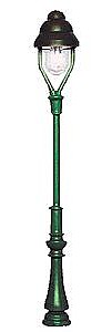 Miniatronics Gas Lamp (Green) 5.6cm HO Scale Model Railroad Lighting #7201501