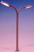 Miniatronics Double Highway Light (Gray) 5.3cm N Scale Model Railroad Lighting #7204801 Miniatronics Double Highway Light (Gray) 5.3cm N Scale Model Railroad Lighting #7204801