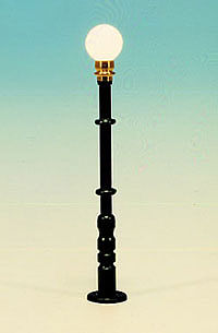 Miniatronics Single Park Light (Green) 5.6cm HO Scale Model Railroad Lighting #7208001
