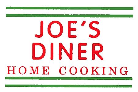 Miniatronics Joes Diner Home Cooking Electroluminescent Sign HO Scale Model Railroad Accessory #75e1501