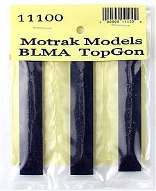 Motrak Resin Coal Loads BLMA TopGon Hopper (3-Pack) N Scale Model Train Freight Car Load #11100