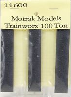 Motrak Resin Coal Loads 100 Ton Quad Hopper (3 Pack) N Scale Model Train Freight Car Load #11600 Motrak Resin Coal Loads 100 Ton Quad Hopper (3 Pack) N Scale Model Train Freight Car Load #11600
