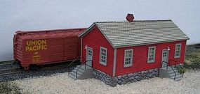 Motrak Danielson Building Kit w/Stone Foundation N Scale Model Railroad Building #13000