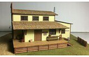 Motrak Countryside Winery Kit N Scale Model Railroad Building #13402