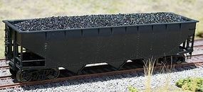 Motrak Coal Loads for Accurail 70 Ton Hopper (2-Pack) HO Scale Model Train Freight Car Load #81102