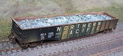 Walthers HO Scale Heavy Scrap Load for Corrugated Gondolas Item # 949-3106 