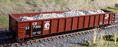 Motrak Marblehead Gravel Load for Athearn/MDC 52 Gondola (2) HO Scale Model Train Freight Car #81211