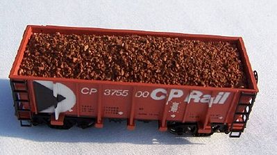 Motrak Resin Ore Loads for Athearn/MDC 26 Ore Car (2-Pack) HO Scale Model Train Freight Car #81215