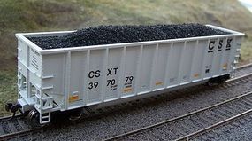 Motrak Resin Coal Loads for Atlas Bethgon Hopper (2) HO Scale Model Train Freight Car Load #81313 Motrak Resin Coal Loads for Atlas Bethgon Hopper (2) HO Scale Model Train Freight Car Load #81313