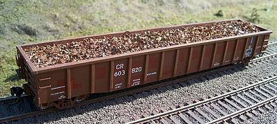 Motrak Scrap Metal Load for ExactRail 2244 Gondola HO Scale Model Train Freight Car Load #81514