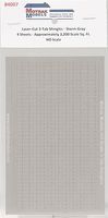 Motrak Laser-Cut 3-Tab Shingles (Storm Gray) HO Scale Model Railroad Building Accessory #84007 Motrak Laser-Cut 3-Tab Shingles (Storm Gray) HO Scale Model Railroad Building Accessory #84007