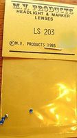 M-V-Products .086 Blue (4) Headlight Lens Set Miscellaneous Train Part #203 M-V-Products .086 Blue (4) Headlight Lens Set Miscellaneous Train Part #203