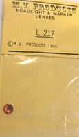 .221 Amber (1) Headlight Set Miscellaneous Train Parts #217
