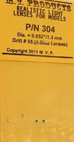 M-V-Products .052 Blue (4) Vehicle Lights Miscellaneous Lighting Parts #304 M-V-Products .052 Blue (4) Vehicle Lights Miscellaneous Lighting Parts #304