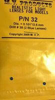 .101 Blue (2) Vehicle Lights Miscellaneous Lighting Parts #32